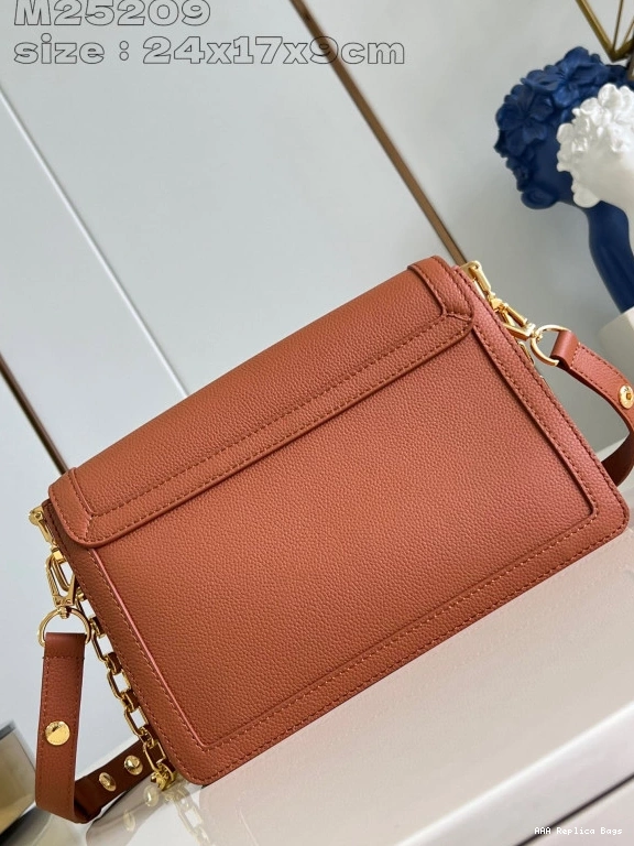 Aaa replica bags VUITTON LOUIS DAUPHINE MM 0717